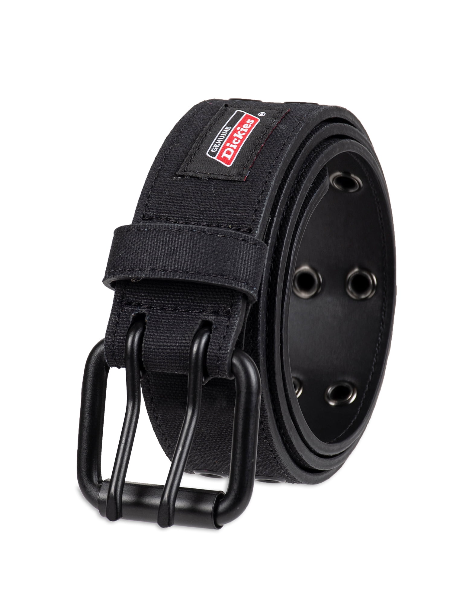 Genuine Dickies Men's Casual Leather Double Prong Belt