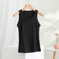 thumbnail image 2 of Posijego Summer Womens Ribbed Tank Tops Sleeveless Camisoles Bottom Base Undershirts Women Clothes, 2 of 5