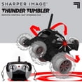 thumbnail image 2 of Sharper Image® Thunder Tumbler RC Stunt Car, Remote Control 360 Spinning Truck, High-Speed Off Road Racer, Indoor Outdoor Large Monster Truck Wheels, Perform Rotating Stunts Flips & Tricks, Boys Gift, 2 of 5