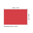 thumbnail image 2 of Uxcell BOPS Shrink Plastic Sheet, 29cm x 20cm x 0.3mm Sanded Red 10 Pack, 2 of 5