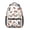 Basketball and Blast, variant on Basketball and Hoop Black Pattern Backpack for School, Cute School Bag with Adjustable Shoulder Straps and Padded Back, 15.3"x11"x6.7"