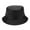 Black, variant on Prolriy Bucket Hat Light Plate PU Leather Fisherman Hat Women's Pure Color Simple Basin Hat Outdoor Versatile Sunshade Hat Hats for Women Black