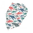 thumbnail image 5 of Bingfone Colorful Shark-Washable Dog Scarf Triangle Adjustable Puppy Bandana Bib Handkerchief For Medium Large Dog Cat, 5 of 9