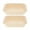Beige, variant on POPETPOP 2Pcs Leakproof Brown Plastic Garden Tray Thickened Potted Plate for Flower Pot Support
