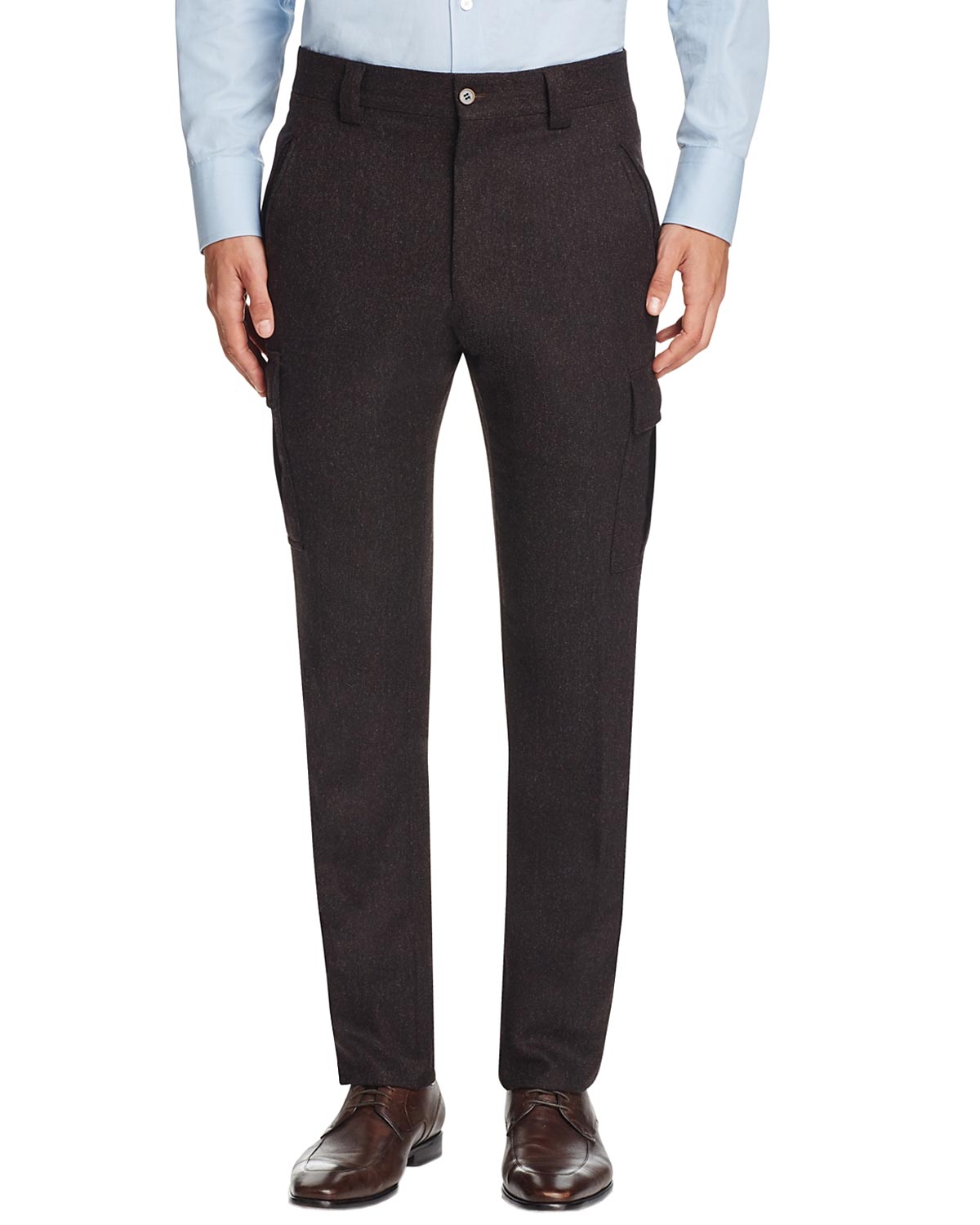 mens skinny tweed trousers