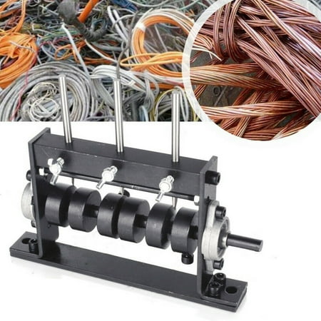

OUKANING Manual 1-30mm Wire/Cable Stripping Machine Wire Stripper Scrap Cable Peeling Stripper