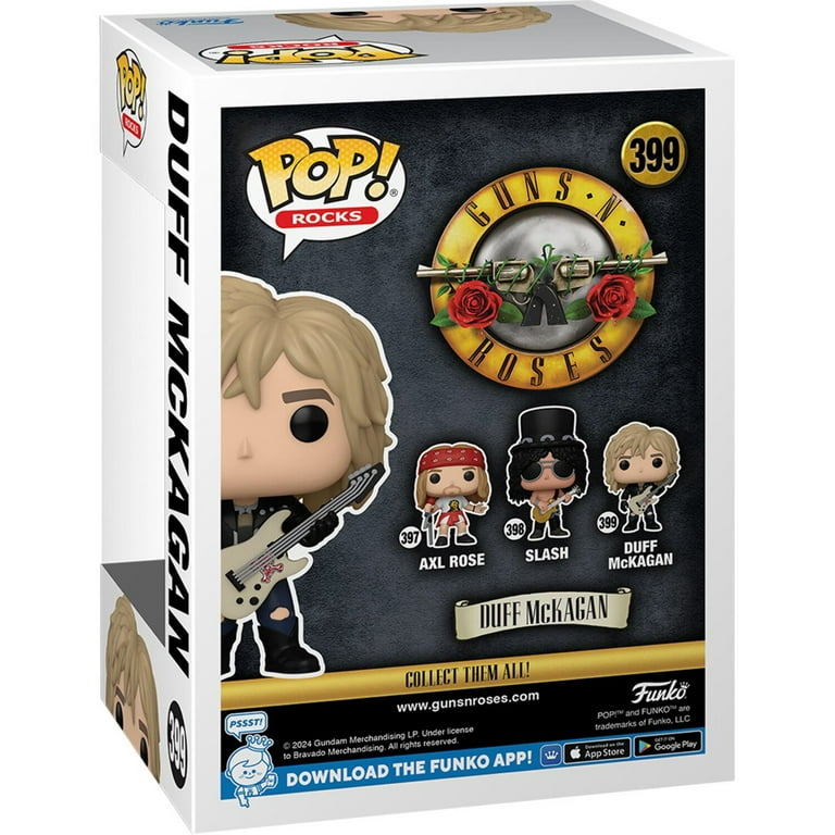 Guns N' Roses Duff McKagan (1980's) Funko Pop! Vinyl Figure Guns N' Roses Duff McKagan (1980's) Funko Pop! Vinyl Figure