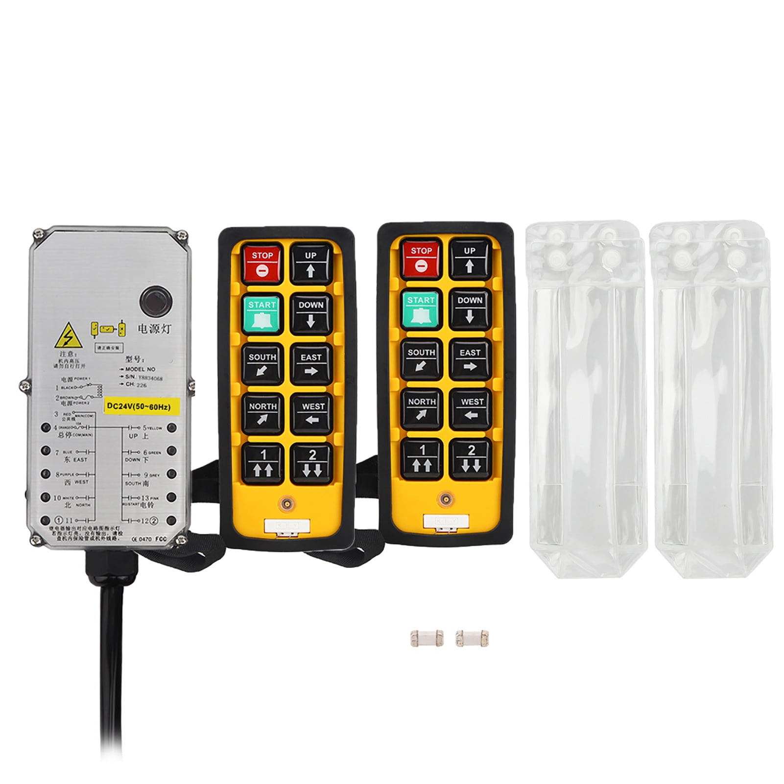 Contrôleur Levage Industriel Télécommande YU-6 - Grue Convoyeur Extraction Charbon DC24V