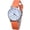A -BI48, variant on Resicozy Quartz Watches for Women Classic Round Simple Clear Arabic Numeral Easy to Dial Quartz Watches with Leather Strap F