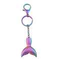 thumbnail image 5 of WHAMVOX Mermaid Car Accessories 1Pcs Multi-colored Fish Shape Pendant for Key Chains and Bags, 5 of 8