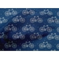 thumbnail image 4 of oneOone Cotton Poplin Fabric Dot & Bicycle Block Printed Craft Fabric BTY 42 Inch Wide, 4 of 4