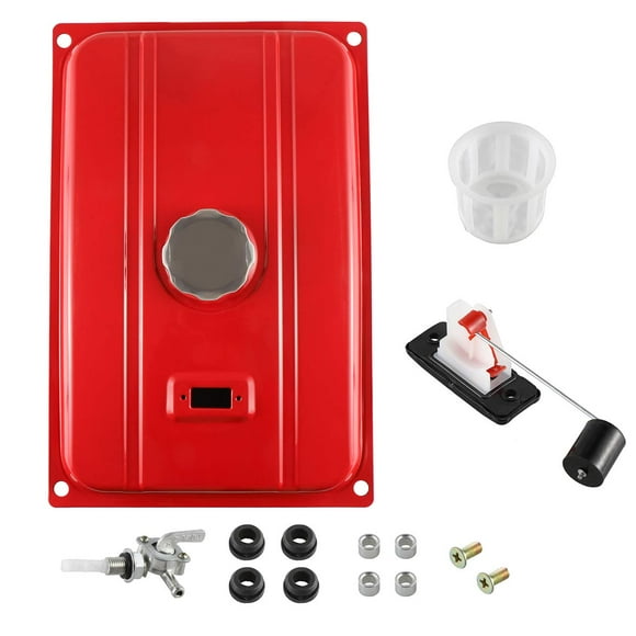 sthus Valve de Réservoir de Carburant Générateur Universel 7 Gallons Bouchon Chromé 26,5 Litres 6500W Compatible USA EC6500