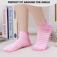 thumbnail image 2 of Loritta 30 Pairs Ankle Socks for Women Colorful Low Cut Socks Bulk Pack Womens Socks Size 9-11, 2 of 7