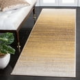 thumbnail image 2 of SAFAVIEH Adirondack Maris Abstract Runner Rug, Gold/Ivory, 2'6" x 10', 2 of 8