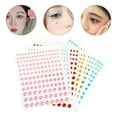 thumbnail image 2 of Miangastore 6 Sheets Face Gems Craft Jewels And Gems Face Jewelry Makeup Rhinestones For Eyes, 2 of 8