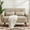 Beige, variant on Jarenie 47" Small Modern Loveseat Sofa, Mid Century Linen Fabric 2-Seat Sofa Couch Tufted Love Seat with Back Cushions and Tapered Wood Legs for Living Room, Bedroom and Small Spacem Green