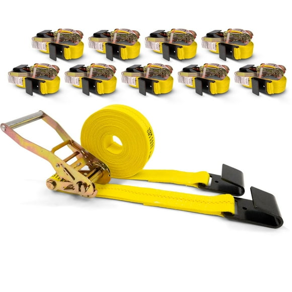 Cargo Straps US Cargo Control, 5 cm x 9 m, paquete de 10, 4536 kg