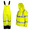 Yellow, variant on Hi-Vis Safety Rain Set, Jacket and Overalls (Yellow/Black, XL)