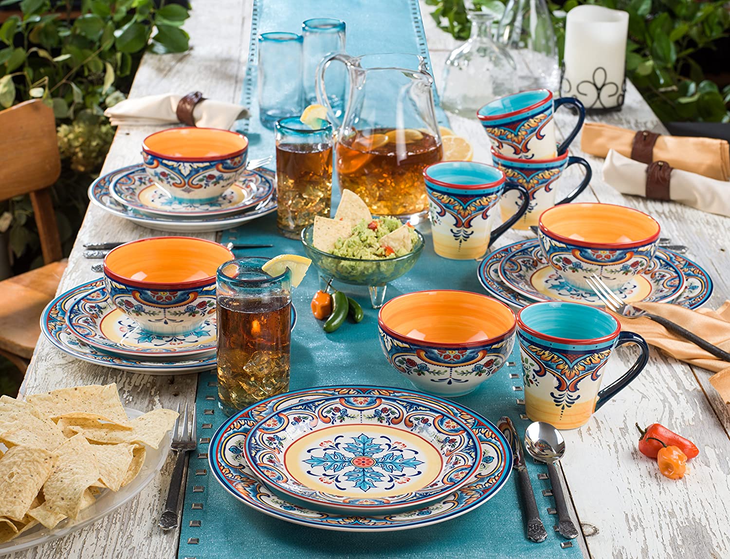 Zanzibar 16 piece dinnerware set Clearance