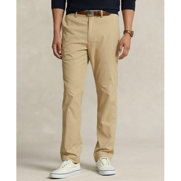 Polo Ralph Lauren Men's Tailored Fit Performance Chino Pants - Classic Khaki