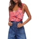 thumbnail image 1 of Free People Call On Me - Camiseta sin mangas para mujer, color rojo, mediano, 1 of 1
