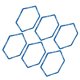 thumbnail image 3 of Anillo de entrenamiento hexagonal grueso, entrenador de fútbol deportivo, anillo de ejercicio para patios, 6 uds., 3 of 12