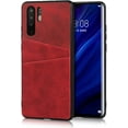 thumbnail image 1 of Compatible with Huawei P20 Lite 2019 Case,IBAOLE Slim PU Leather Back Case Cover with Credit Card Holder Durable Protective Cover Case for Huawei P20 Lite 2019 (Navy Blue) Red Huawei P30 Pro, 1 of 9