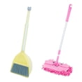thumbnail image 4 of PITHLERS CLIMING SET Niños Herramientas de limpieza de la limpieza de niños Juega Mini escoba de juguete con DustPan Mop para niños para preescolar escoba amarilla, 4 of 10