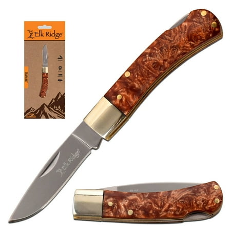 Elk Ridge - TRAPLINE - Folding Knife (Clamshell) - ER-951BRCS