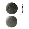 thumbnail image 4 of Green Steel Tongue Drum - 3 Inch 6-Note Rain Chime Carbon Steel Portable Outdoor Sound Therapy Instrument, 4 of 4