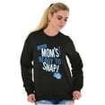 thumbnail image 4 of Ready to Snap Motherhood Humor Funny Women Plus Size Crewneck Sweatshirt Brisco Brands 2X, 4 of 5