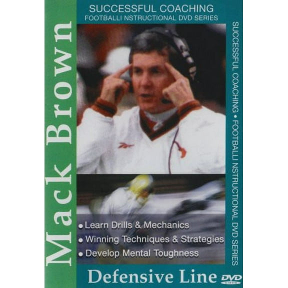 Successful Football Coaching: Mack Brown - Defensive Line (DVD), TMW Media Group, Sports & Fitness