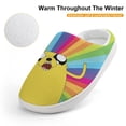 thumbnail image 4 of Adventure Time Jake The Dog Kids Slippers Boys Girls Warm Soft Memory Foam House Slippers Non-Slip Winter Home Shoes for Indoor Outdoor, 4 of 8