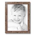 thumbnail image 2 of ArtToFrames 13x17 inch Real Reclaimed Light Brown Barnwood Picture Frame, Brown Wood Poster Frame (4813), 2 of 8