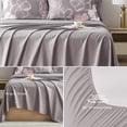 thumbnail image 4 of Davulos Queen Comforter Set with Sheets,7 Piece Bed in a Bag Pink Floral Bedding Sets for Women Bedroom, 4 of 8