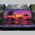 thumbnail image 6 of Pzuqiu Car Seat Covers Full Set Easy to Install Polyester, Compatible with Sedan Seats Vans Seats, for Cars Most Sedans, Tropical Sunset Silhouette, 6 of 10