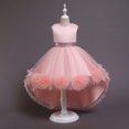 thumbnail image 1 of SDJMa Vestido para Niñas Sin Mangas Vestido de Princesa Vestido de Cola de Flores Falda Tutú Falda de Gasa de Red Vestido Canonicals, 1 of 8