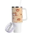 thumbnail image 2 of SKYSONIC 40oz Cartoon Tiger Tumbler With Lid And Straw Travel Coffee Mug Stainless Steel Insulated Thermal Tumblers Cup, 2 of 7