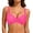 Pink, variant on Underwire Bikini Top Push Up Bathing Top Padded Bra Swimsuit Top Bandage Swimsuits for Women