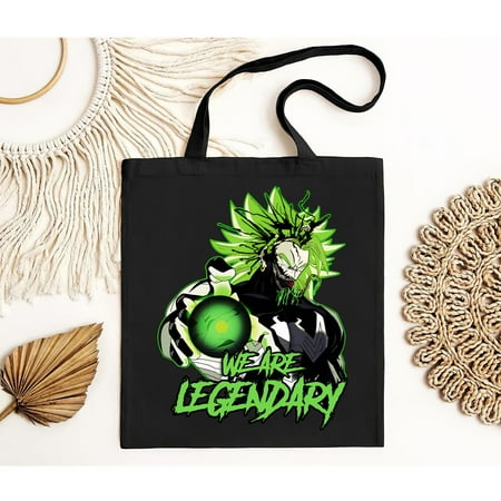 vintage Broly Venom We Are Legendary Bag dbz Tote Bag Venom spiderman dragon ball dragon ball z Bag dragonball Saiyan broly dbz  soft-style t-Bag  graphic s cheap-TH4182