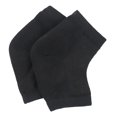 thumbnail image 4 of 1 par de calcetines de gel para el talón, funda protectora hidratante para pies para piel agrietada. Negro, 4 of 6