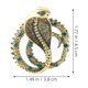 thumbnail image 2 of unbranded 2Ud Pin Dorado Con De Y Para Accesorios De Vestimenta Con Sujeción, 2 of 6