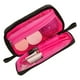 thumbnail image 3 of Bolsa de maquillaje de viaje, bolsa de maquillaje con doble cremallera, estuche de almacenamiento de cosméticos, bolsa cosmética probada profesionalmente Jadeshay A, 3 of 8
