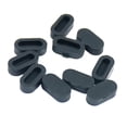 thumbnail image 1 of Set de 10 Tapones Antipolvo de Silicona Sunnimix para Puerto de Reloj negro, 1 of 5