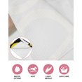 thumbnail image 6 of Yellow Geometric Kitchen Dish Towels for Drying Dishes Set of 3, Modern Abstract Simple Lines Black Waffle Weave Microfiber Hand Tea Bathroom Towels Quick Dry & Absorbent Towel 12x12, 6 of 7
