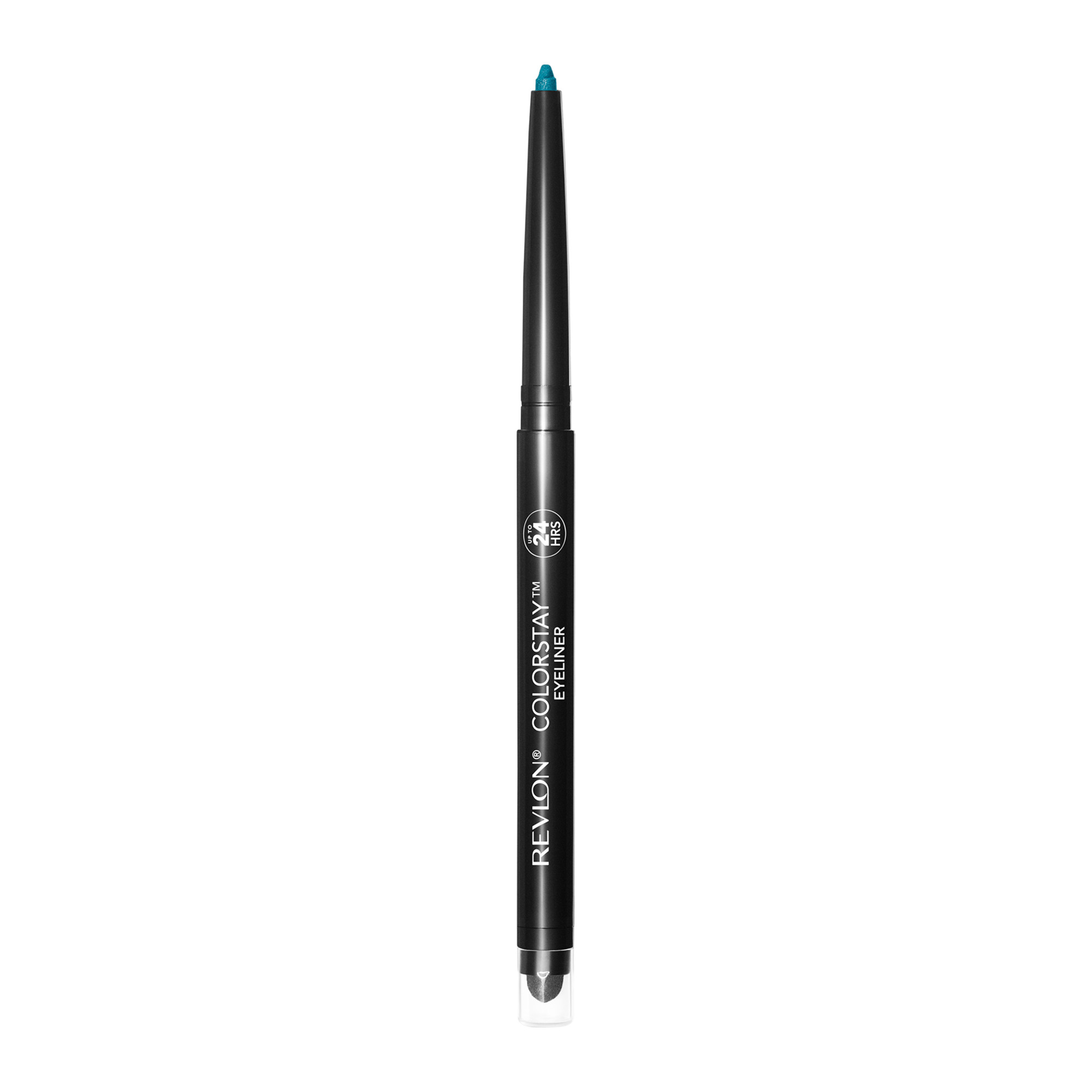 Revlon ColorStay Waterproof Eyeliner Pencil, 24HR Wear, Built-in Sharpener, 210 Teal, 0.01 oz - image 3 of 9
