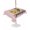 Beige, variant on Outdoor Tablecloth with Umbrella Hole for Patio/Picnic/Party/Camping, Pink Flowers Waterproof Table Cloth Rectangle Table Cover Washable, Spring Floral Summer Botanical Striped Farmhouse (52"x 70")