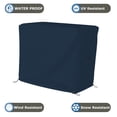 thumbnail image 3 of Bar Cart Cover 12 Oz Waterproof 100% Weather Resistant cart Cover with Air Pockets and Drawstring for Sung Fit (36" H x 40" W x 18" D, Blue), 3 of 6