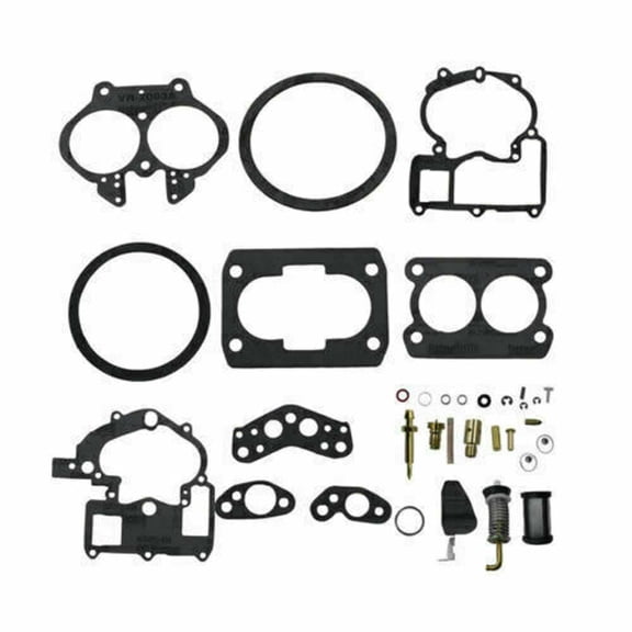 LisFaxbo 3302-804844002 1389-9562A1 1389-9562A1 Carburetor Rebuild Kit For Mercury Marine 3.0L 4.3L 5.0L 5.7L Mercarb 2 BBL