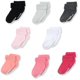 thumbnail image 1 of Hudson Baby Calcetines Casuales De Algodón Rico Para Recién Nacidos Y Rizo, Color Rosa Y Negro, 6-12 Meses Ee. Uu., 1 of 1